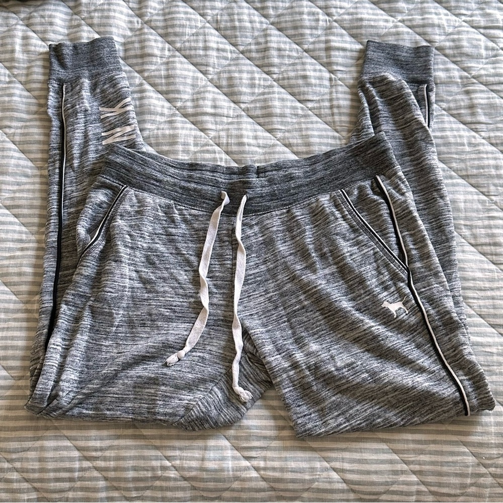 Victoria’s Secret PINK lightweight grey joggers